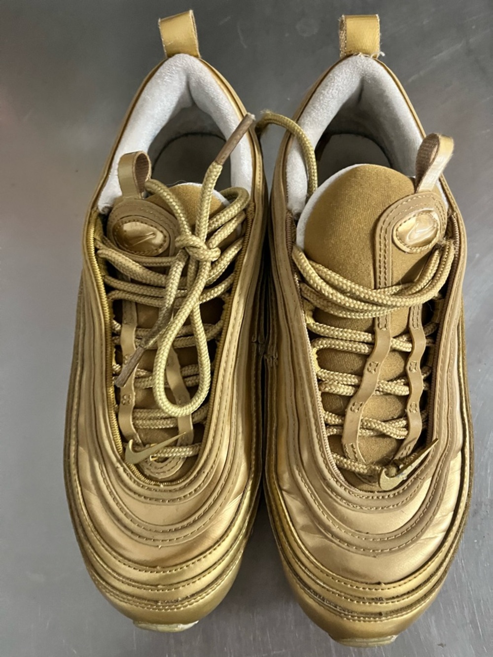 Nike Women’s Metallic Gold Sneakers